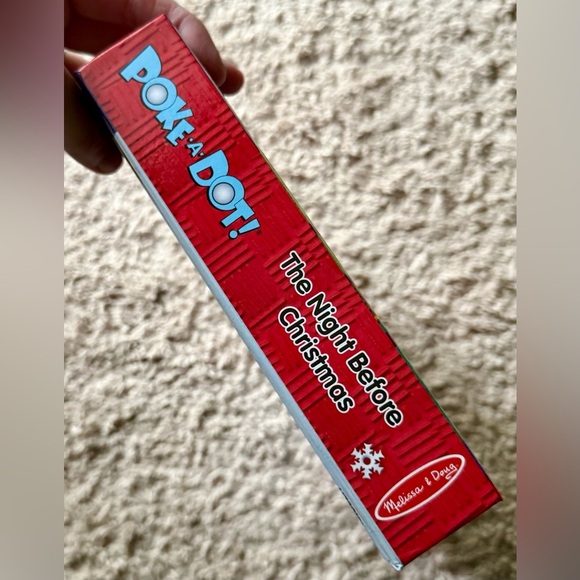 Melissa & Doug Poke-a-Dot: The Night Before Christmas Board Book Interactive - Picture 3 of 4